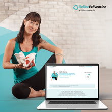 Laden Sie das Bild in den Galerie-Viewer, BECKENBODEN-TRAINING - Kraft &amp; Stabilität für die Körpermitte: 8-Wochen Online-Präventionskurs – bis zu 100% erstattbar + 6 Monate Gratiszugang fitnessRAUM.de