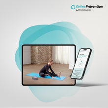 Laden Sie das Bild in den Galerie-Viewer, HATHA YOGA - Stress loslassen, Ruhe finden: 8-Wochen Online-Präventionskurs – bis zu 100% erstattbar + 6 Monate Gratiszugang fitnessRAUM.de