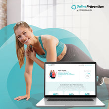 Laden Sie das Bild in den Galerie-Viewer, INTERVALLTRAINING - Dein Ganzkörpertraining für mehr Fitness &amp; Kraft: 8-Wochen Online-Präventionskurs – bis zu 100% erstattbar + 6 Monate Gratiszugang fitnessRAUM.de