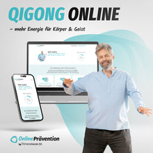 Laden Sie das Bild in den Galerie-Viewer, QIGONG - mehr Energie für Körper &amp; Geist: 8-Wochen Online-Präventionskurs – bis zu 100% erstattbar + 6 Monate Gratiszugang fitnessRAUM.de