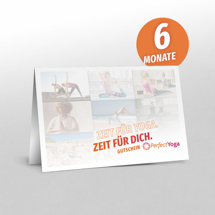 6 Monats-Gutschein PerfectYoga