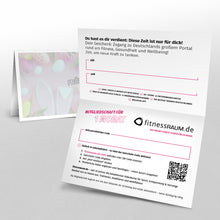 Laden Sie das Bild in den Galerie-Viewer, 1 Monats-Geschenk-Gutschein Oster-Motiv 2 Hasenohren